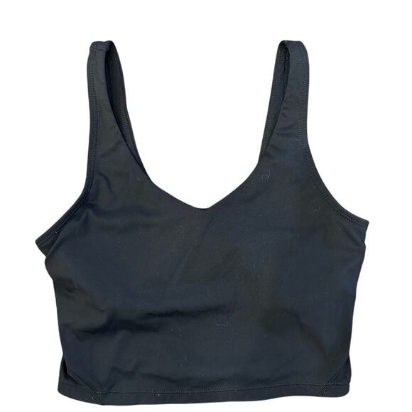 Amazon Tops - EUC- Black Longline Sports Tank